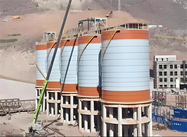 兰坪高架钢板仓